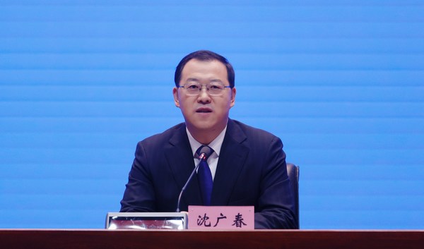 黑龍江省文化和旅游廳副廳長沈廣春。張澍攝